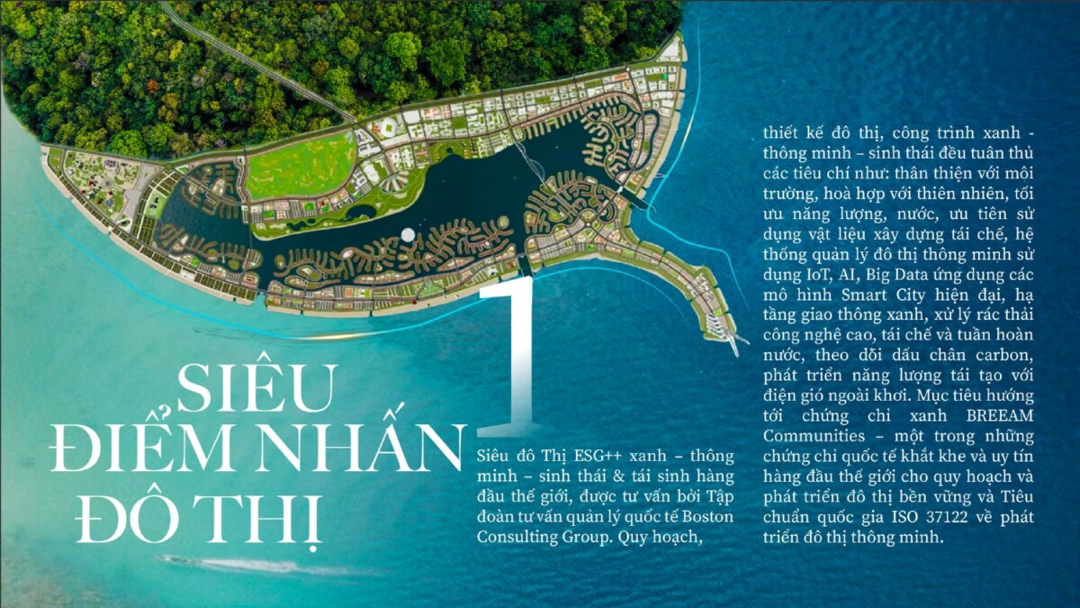 Tại sao mô hình đô thị ESG++ lại được Cần Giờ lựa chọn phát triển?