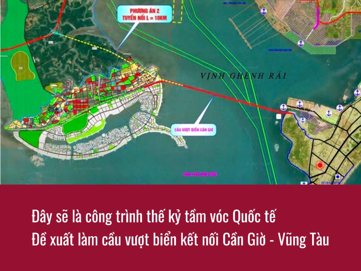 Cầu Vượt biển Cần Giờ - Vũng Tàu: Khi nào triển khai, cơ hội "khủng" cho ai?