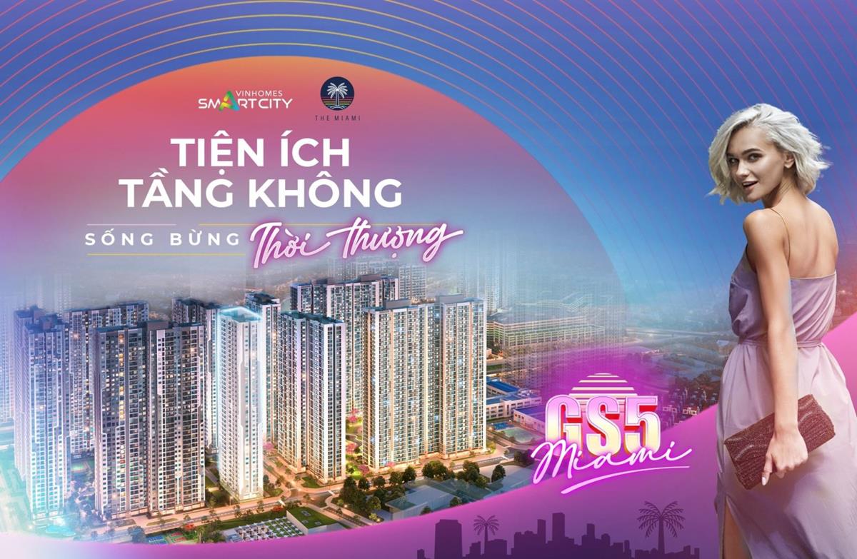 Tòa GS5 The Miami Vinhomes Smart City
