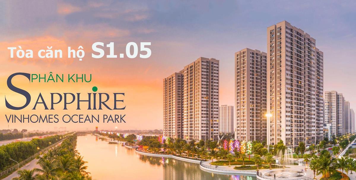Tòa S1.05 The Sapphire 1 Vinhomes Ocean Park