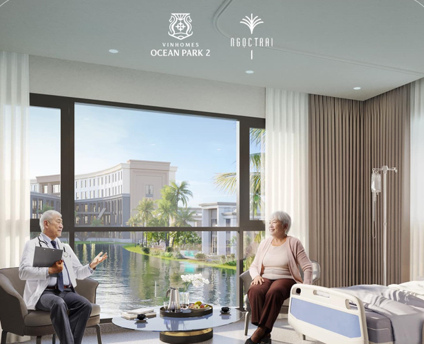 Nút bấm y tế tại gia Vinhomes Ocean Park 2: Chuẩn sống thượng lưu gia tăng giá trị đầu tư