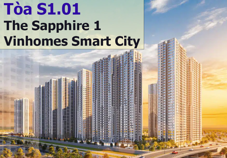 Tòa S1.01 The Sapphire 1 Vinhomes Smart City
