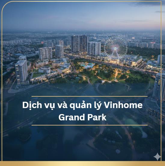 Phí quản lý và dịch vụ Vinhomes Grand Park