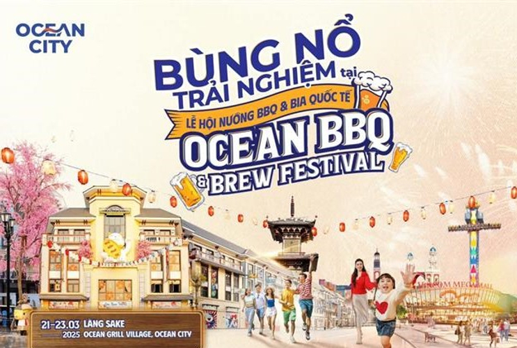 Ocean City “kích hoạt” dòng tiền: lễ hội BBQ quốc tế và giá trị bất động sản tăng trưởng