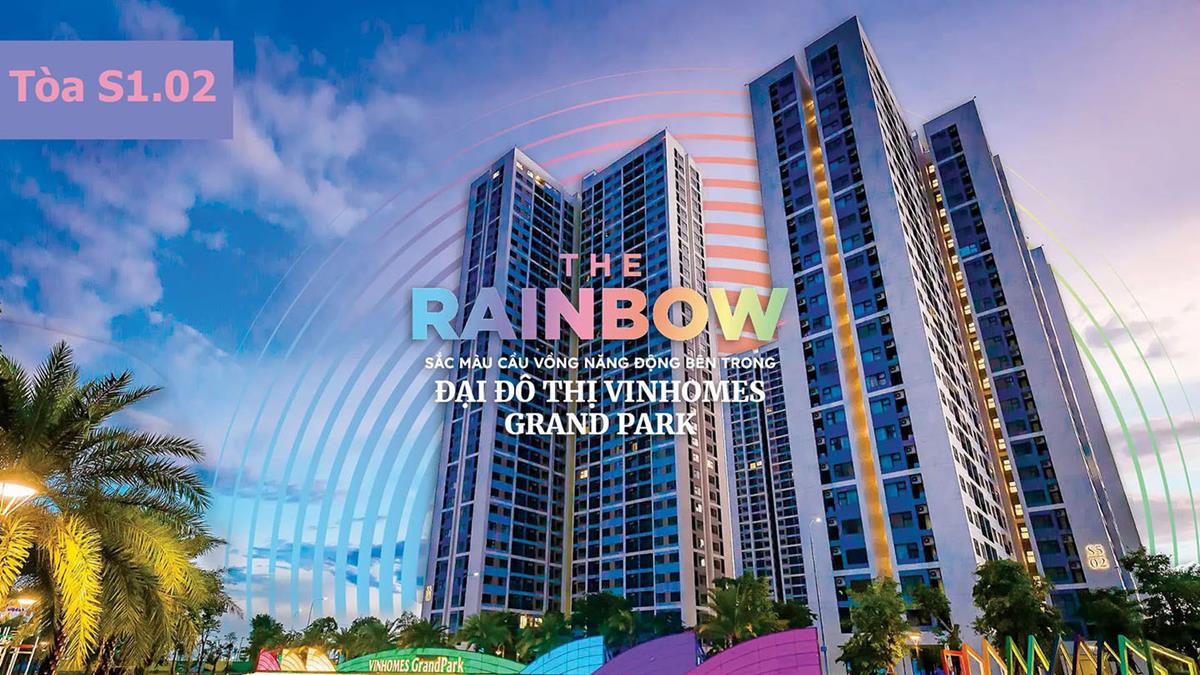 Tòa S1.02 - Phân khu The Rainbow Vinhomes Grand Park