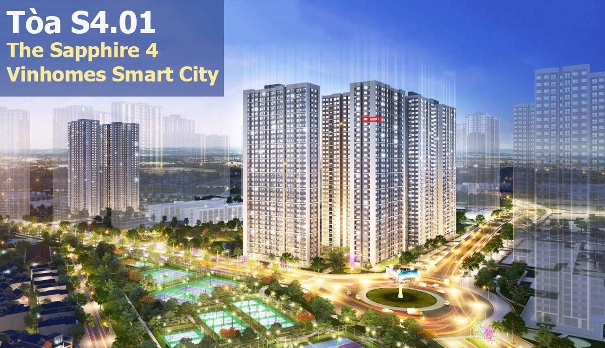 Tòa S4.01 The Sapphire 4 Vinhomes Smart City