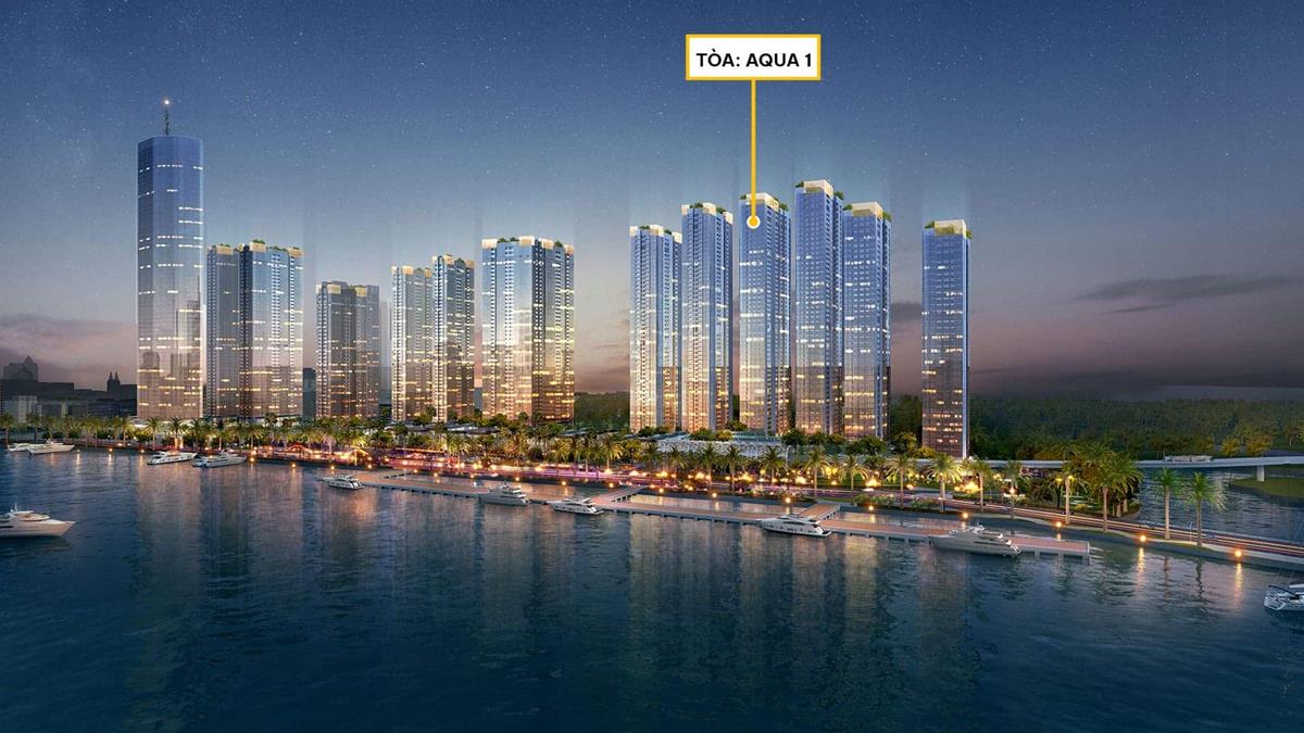 Tòa Aqua 1 Vinhomes Golden River