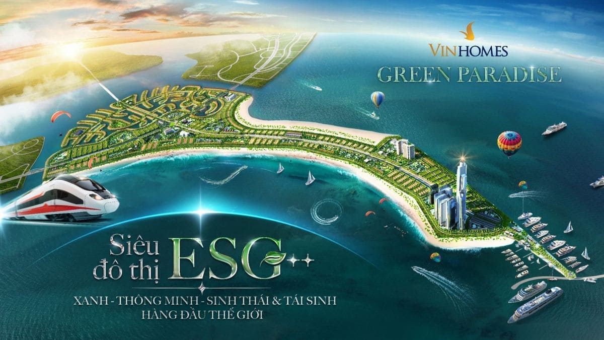 Vinhomes Green Paradise Cần Giờ: Lựa chọn an cư dài hạn đáng cân nhắc giai đoạn 2025–2030