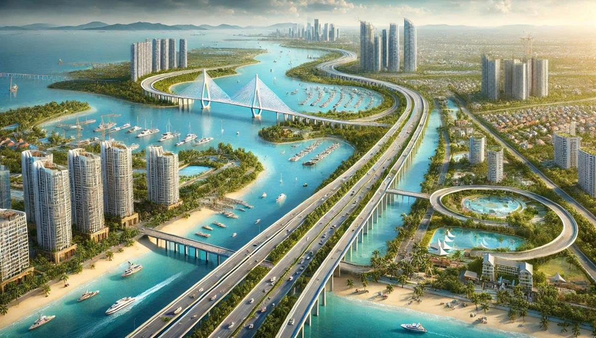 Nhà mẫu dự án Vinhomes Green Paradise ở đâu? Hướng dẫn đường đi chi tiết