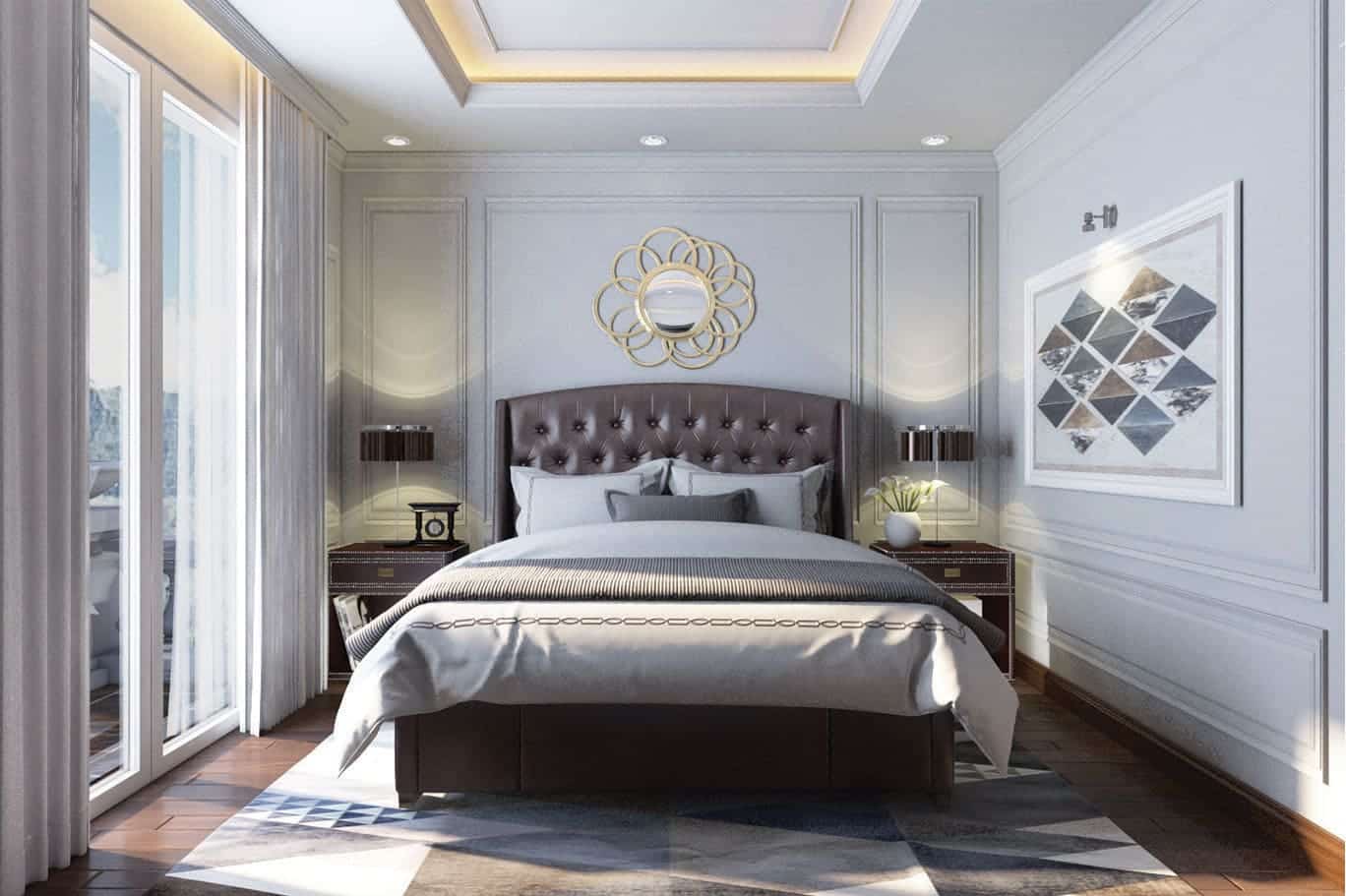 Phối cảnh nội thất biệt thự The Victoria Vinhomes Golden River tại cảng Bason, Bến Nghé, Quận 1.