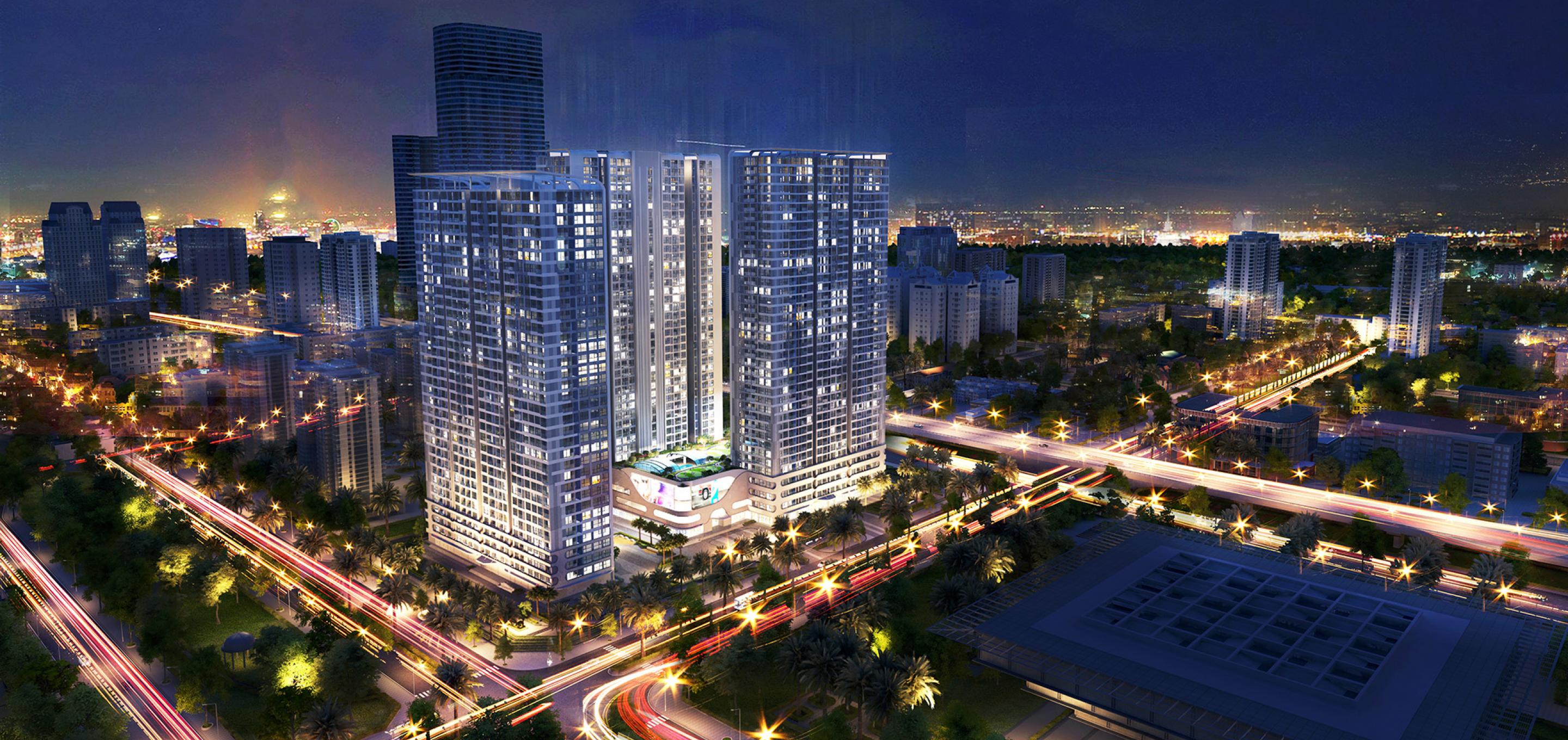 Phối cảnh tổng thể Vinhomes West Point