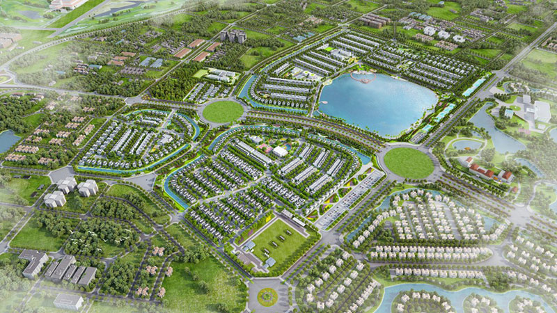 Phối cảnh dự án Vinhomes The Harmony - Vinhomes Riverside GĐ2
