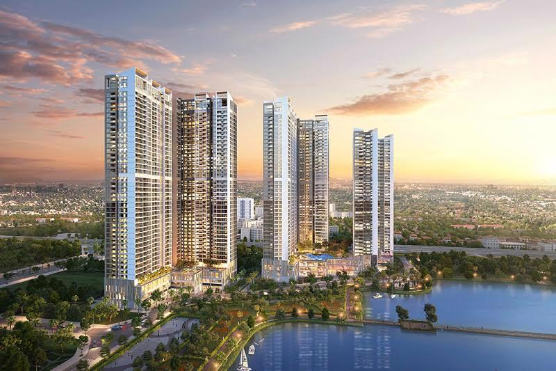 Phối cảnh căn hộ Vinhomes Skylake Phạm Hùng