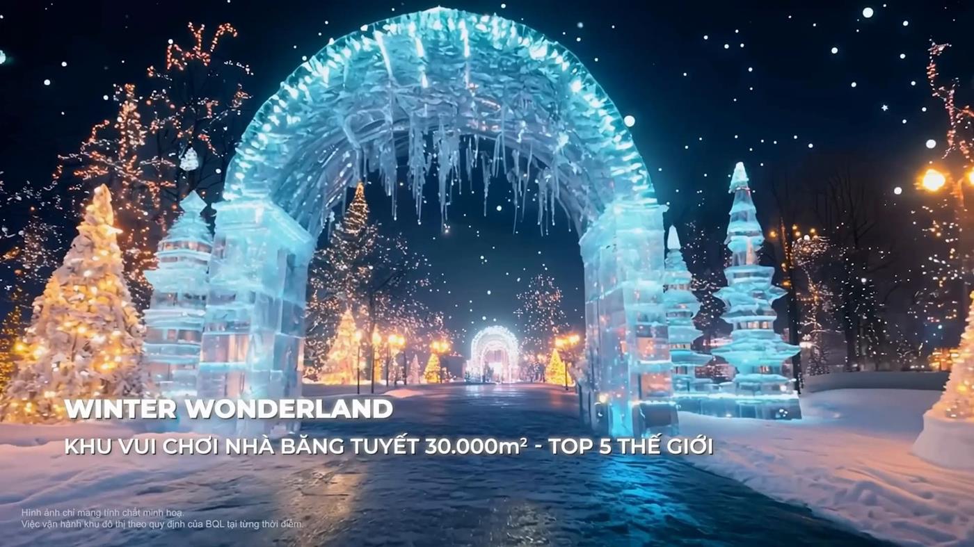Winter Wonderland - Khu vui chơi nhà băng tuyết 30.000 m2 - Top 5 thế giới