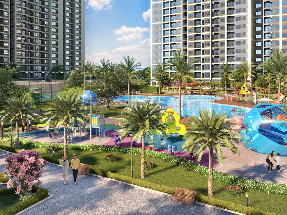 Phối cảnh tiện ích tòa S1.01 Vinhomes Smart City