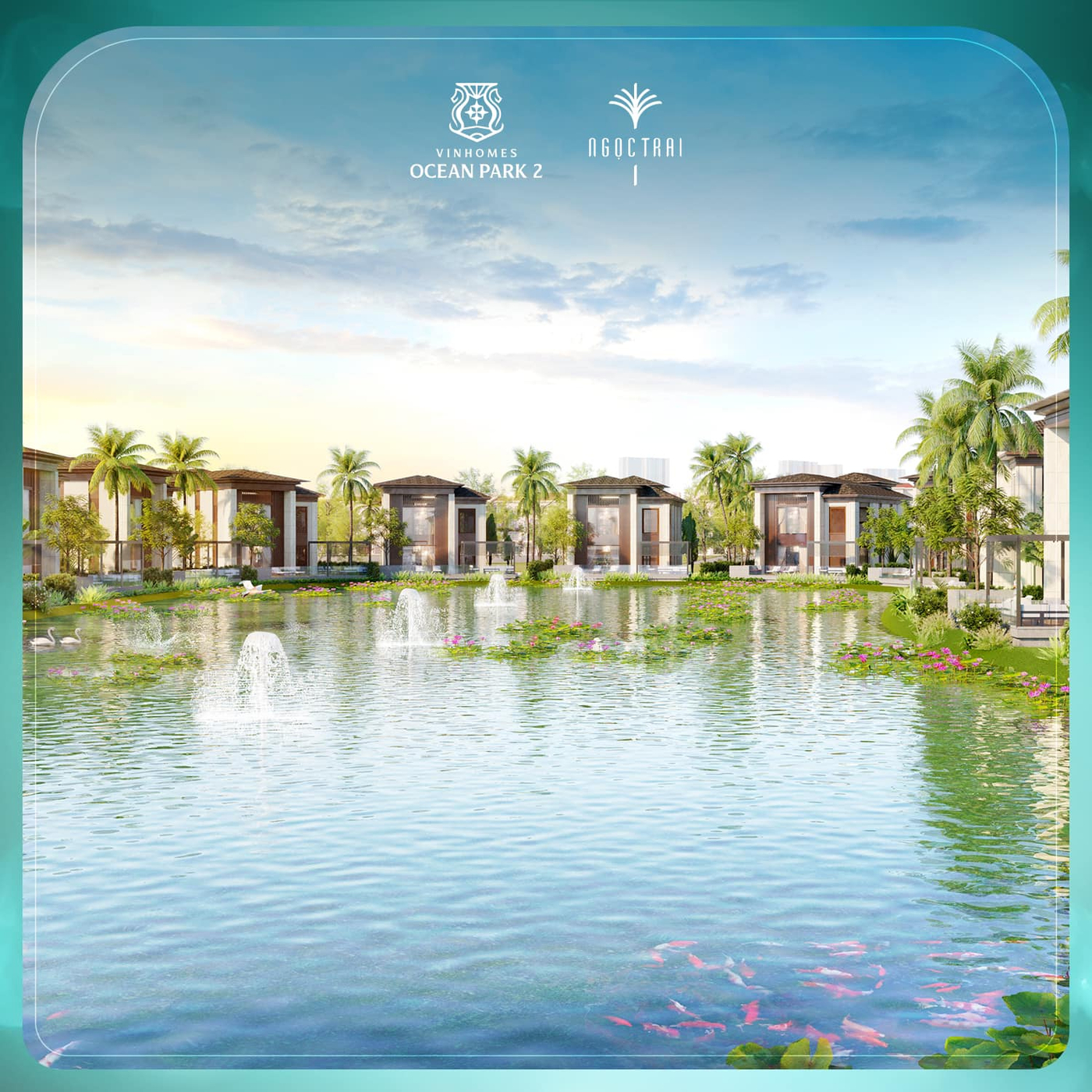 Vinmec Medical Resort mang đến không gian thư giãn và tái tạo năng lượng trong khuôn viên xanh mát và hồ sinh thái.