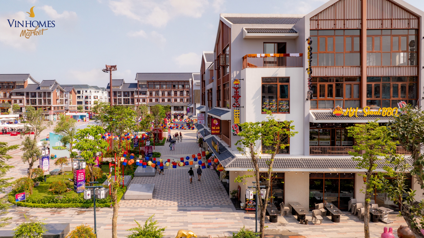 K-Town mang đậm phong cách Hàn Quốc.