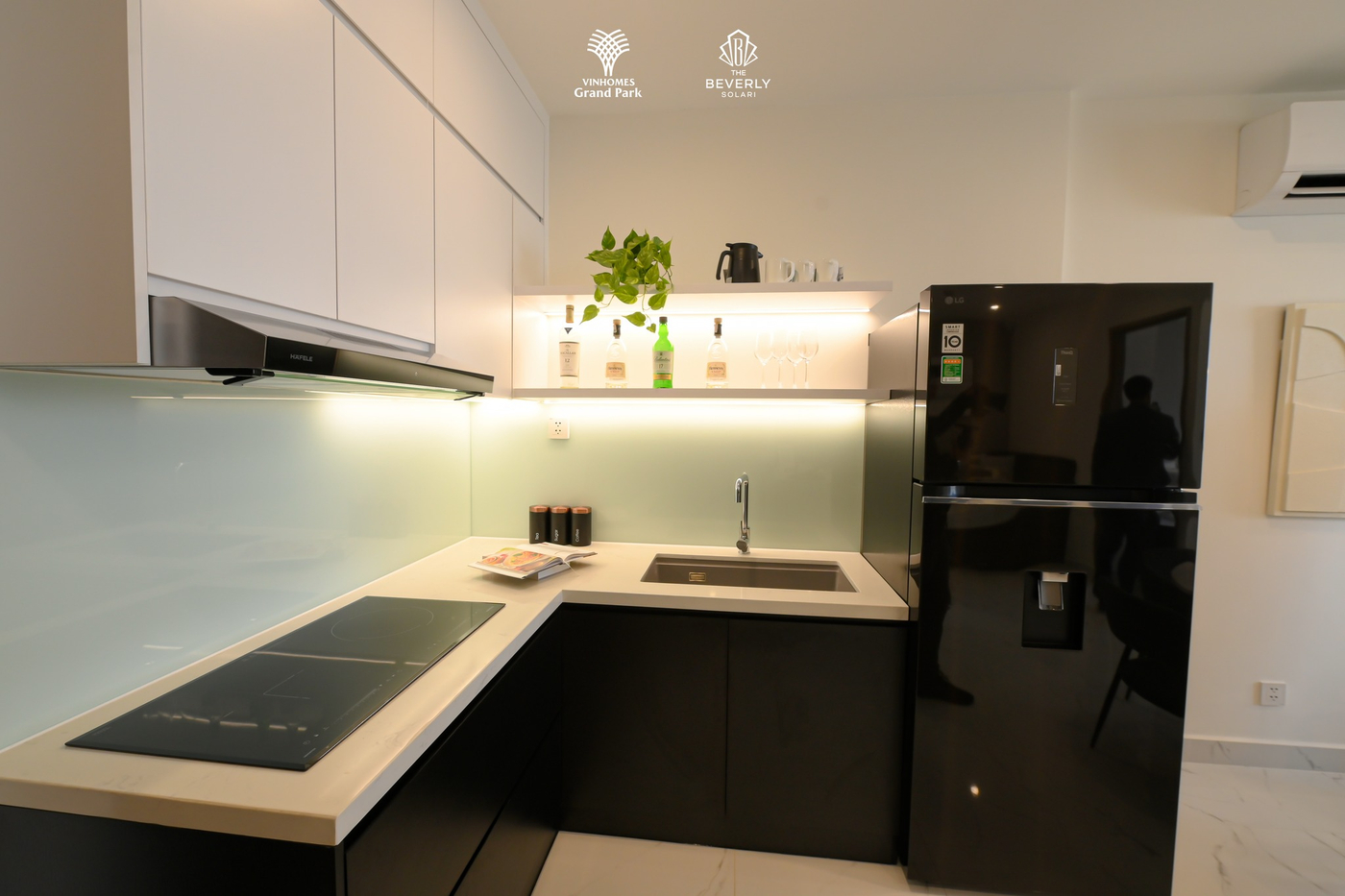 Phòng bếp xinh xắn