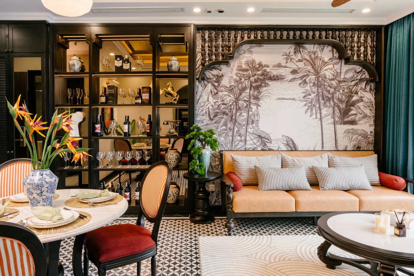 Hệ thống tủ liền tường không chỉ giúp tối ưu hóa không gian sống mà còn thể hiện sự tinh tế trong thiết kế, đáp ứng nhu cầu của những gia chủ biết cách tận hưởng cuộc sống xứng tầm (Hình ảnh chỉ mang tính chất minh họa)