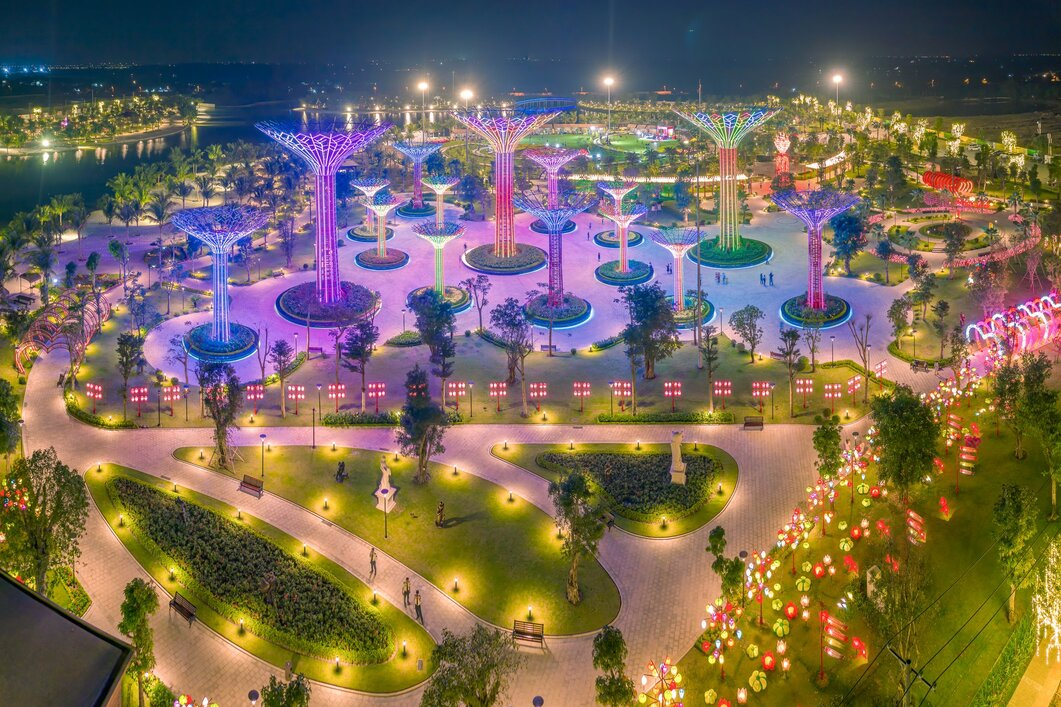 Công viên Ánh Sáng tại Vinhomes Grand Park