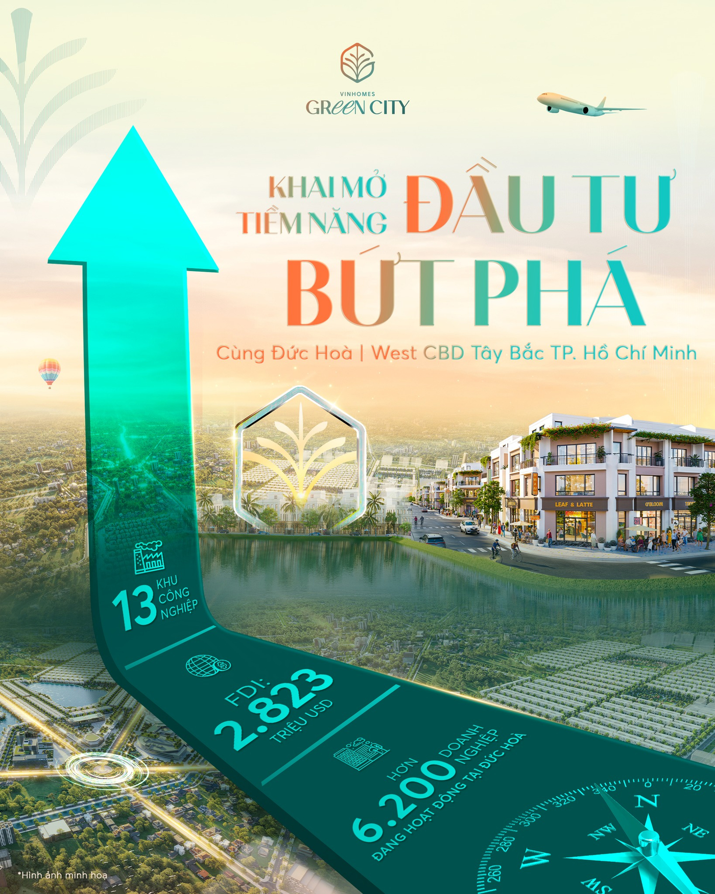 Đức Hòa thu hút dòng vốn FDI khổng lồ với con số đạt 2.823 triệu USD, khẳng định sức hút của “miền đất hứa” với các nhà đầu tư trong và ngoài nước.