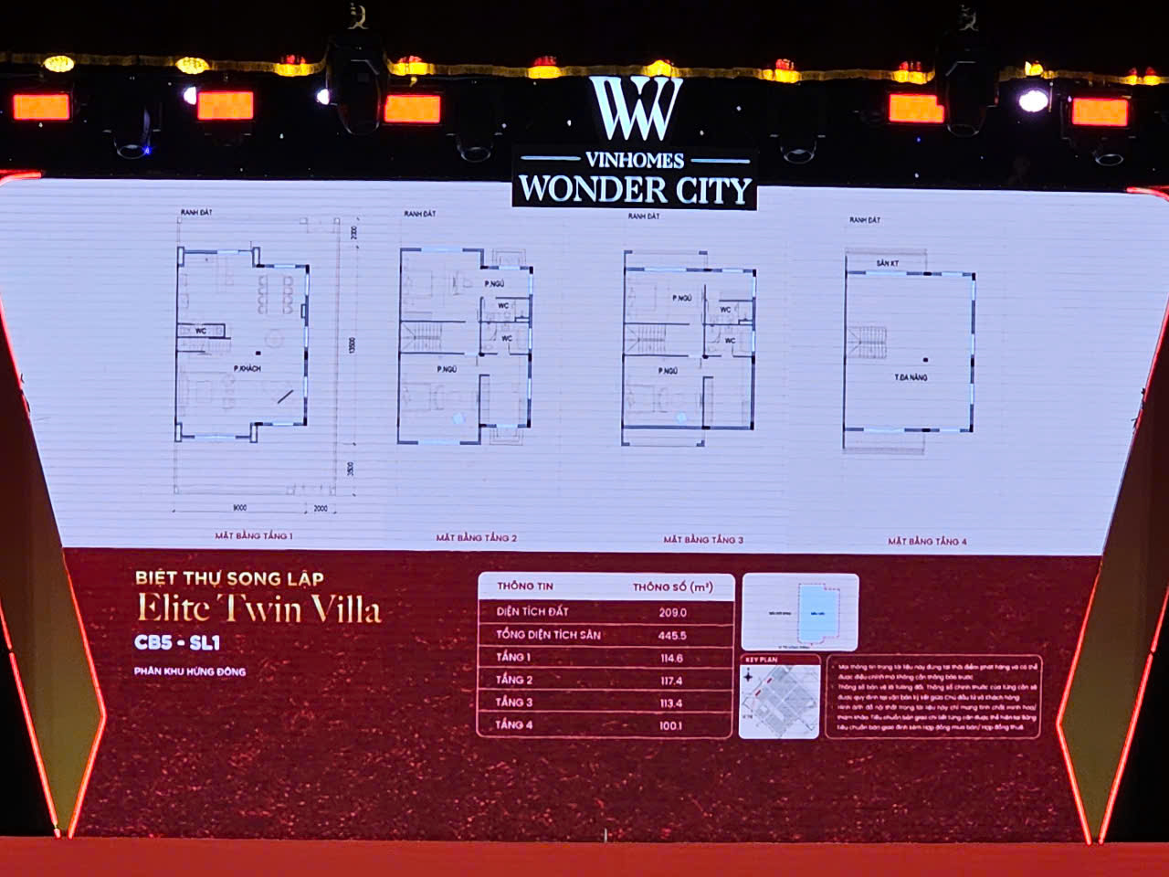 Kiến trúc độc bản: gần như 100% các căn ở đây đều có mặt tiền 8m, 100% các căn đều có sân vườn sau nhà.