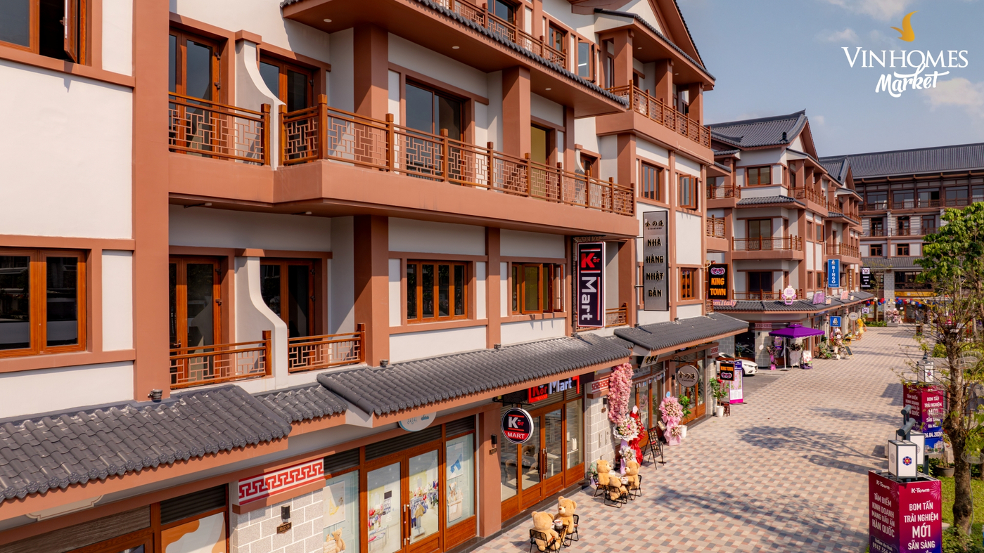 Các căn nhà ở thấp tầng vừa để ở và cho thuê tại khu K-Town (Ocean City).