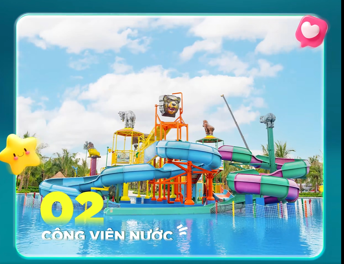 2 công viên nước sôi động, mang cả đại dương về giữa lòng thành phố