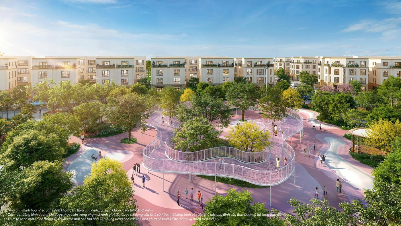 Sự hoàn thiện của Công viên Tropical Forest là minh chứng cho định hướng phát triển bền vững của Vinhomes Golden City