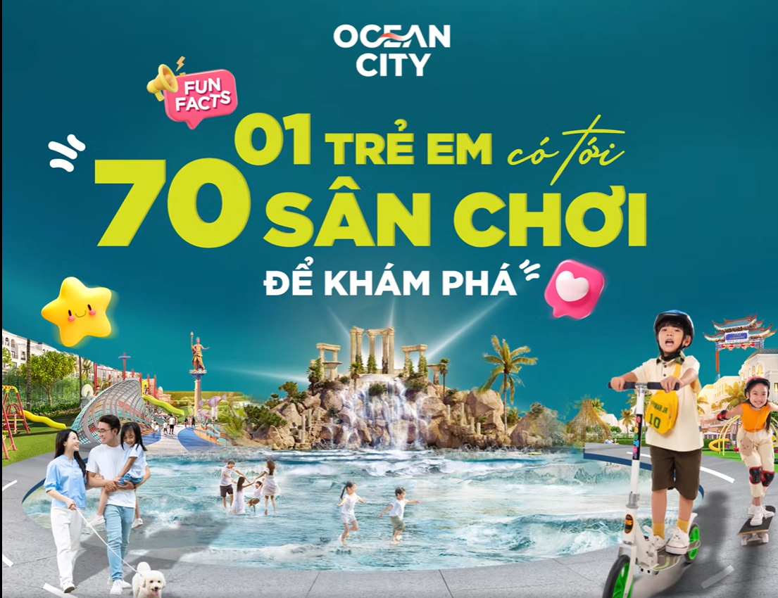 Funfact: Mỗi trẻ em có tới 70 sân chơi để khám phá ở Ocean City