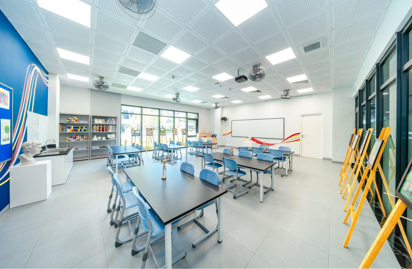 Một số hình ảnh nổi bật về cơ sở vật chất của nhà trường. Nguồn: Website chính thức của Vinschool