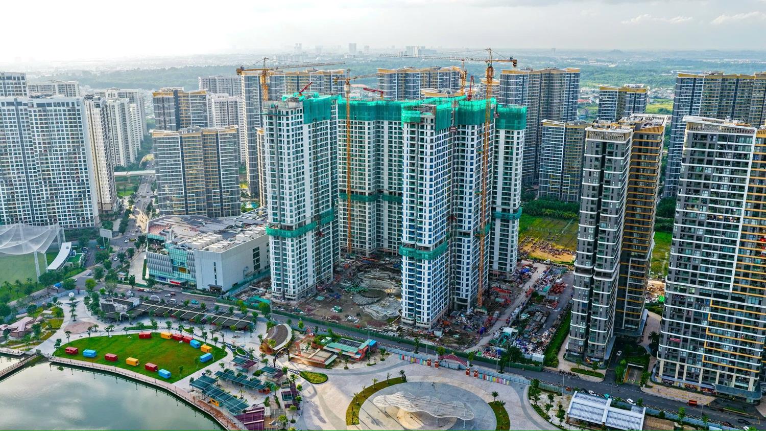 Hình ảnh tiến độ dự án The Opus One tháng 9/2025