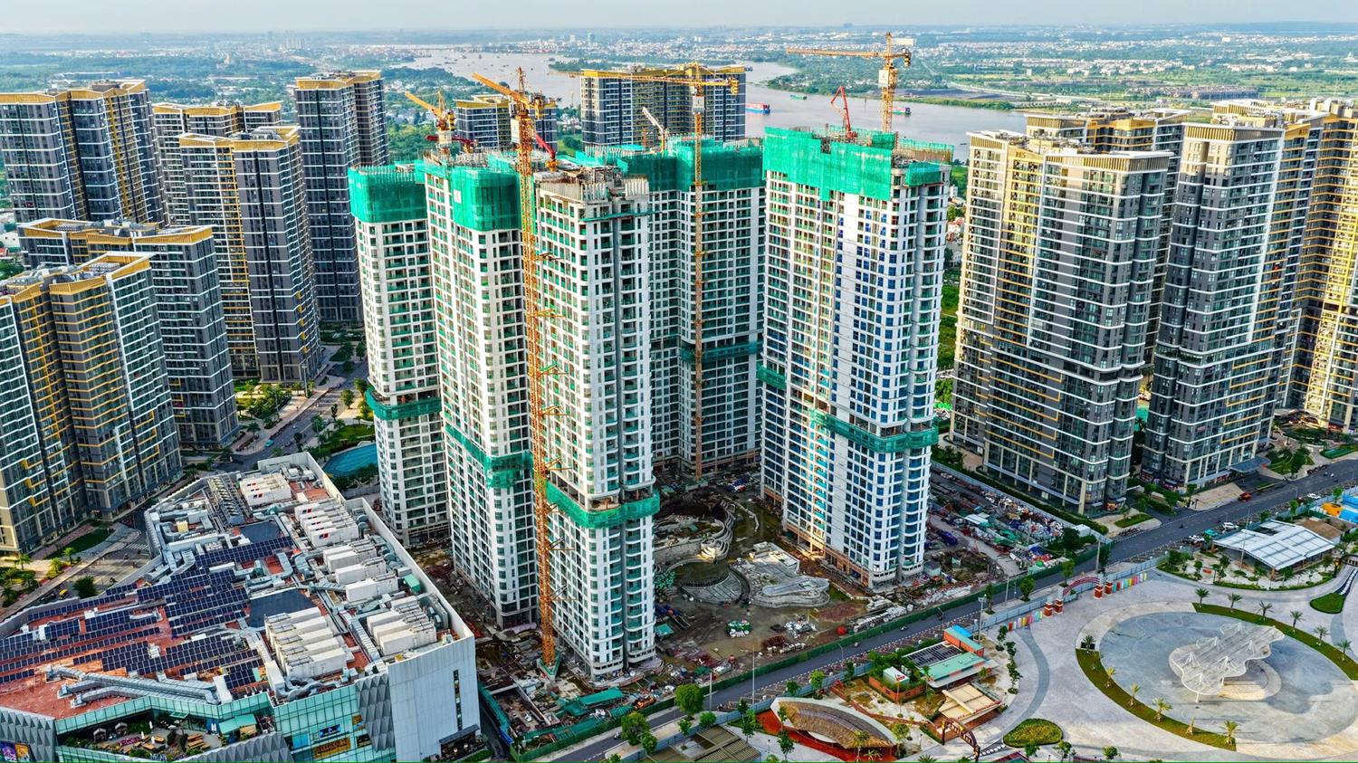 Hình ảnh tiến độ dự án The Opus One tháng 9/2025