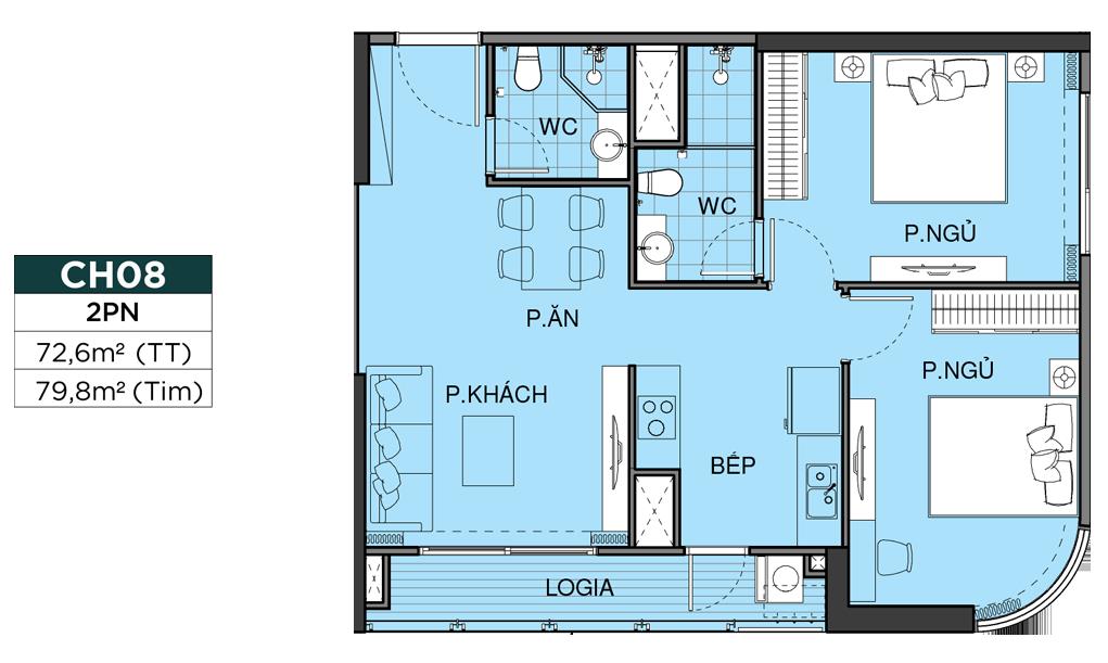 Thiết kế chi tiết căn hộ