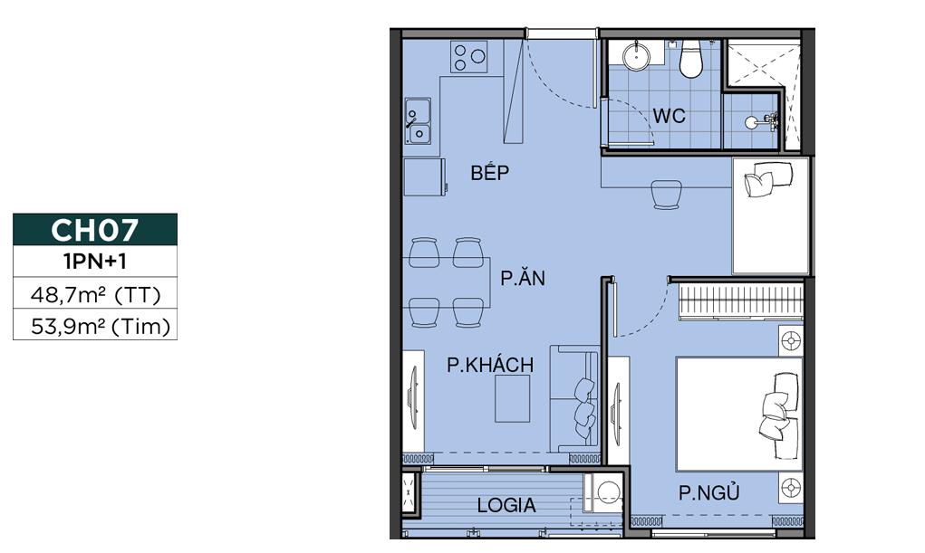 Thiết kế chi tiết căn hộ