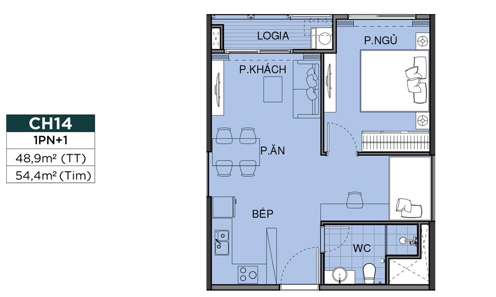 Thiết kế chi tiết căn hộ