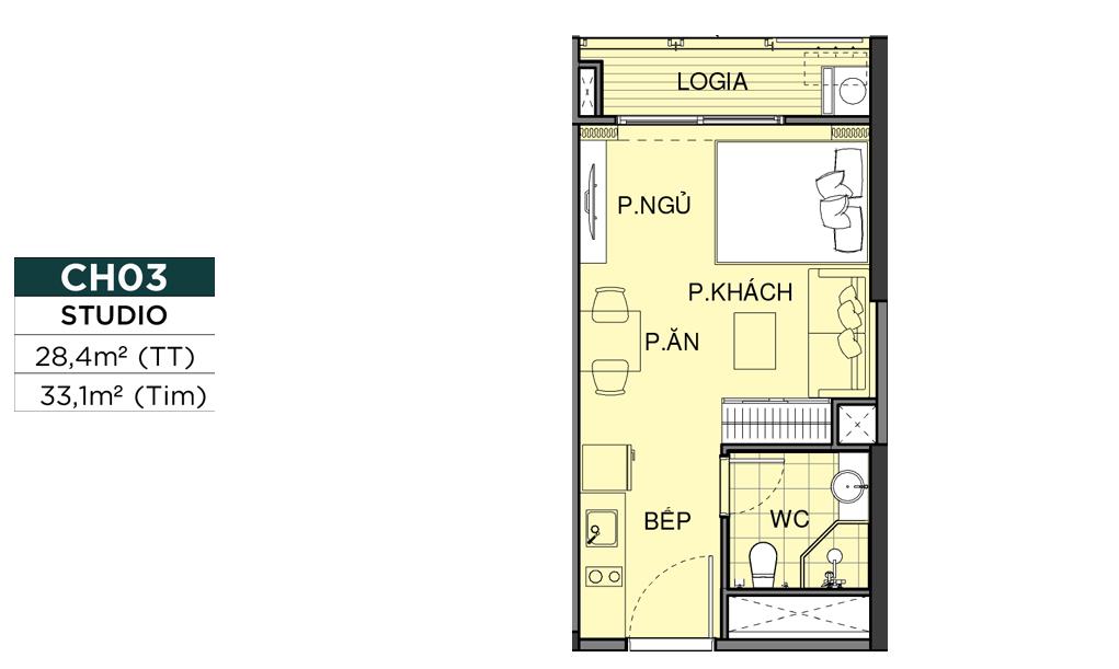 Thiết kế chi tiết căn hộ