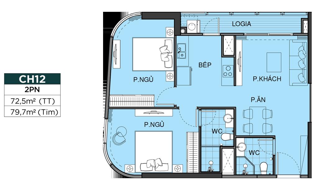 Thiết kế chi tiết căn hộ