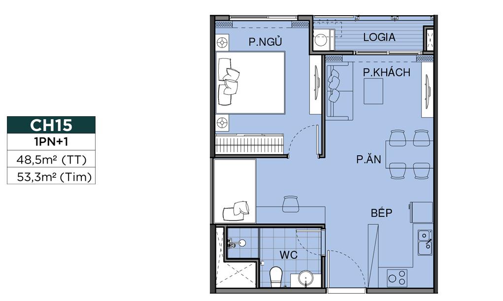 Thiết kế chi tiết căn hộ