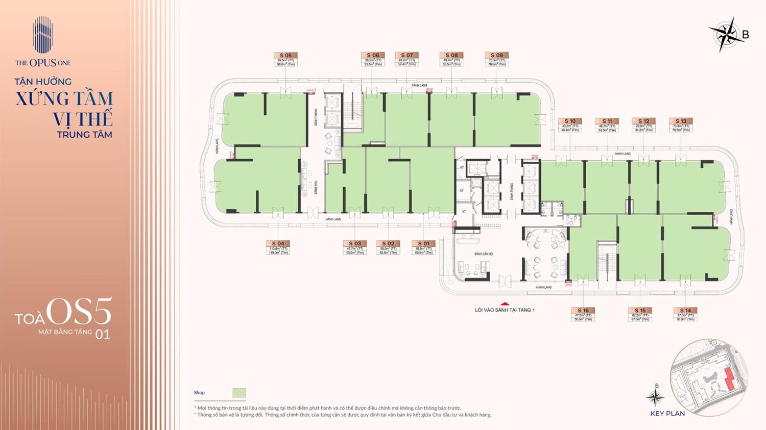 Mặt bằng tầng điển hình