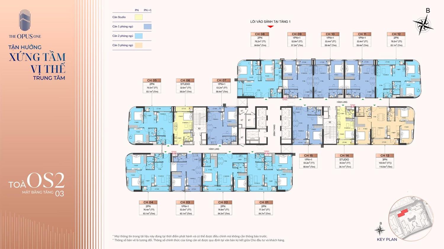 Mặt bằng tầng điển hình