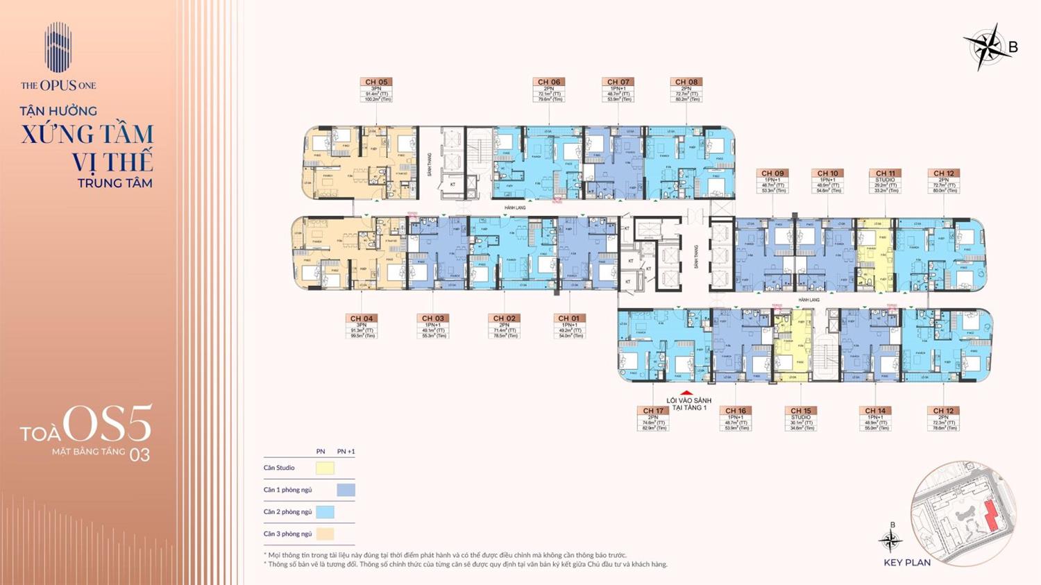 Mặt bằng tầng điển hình