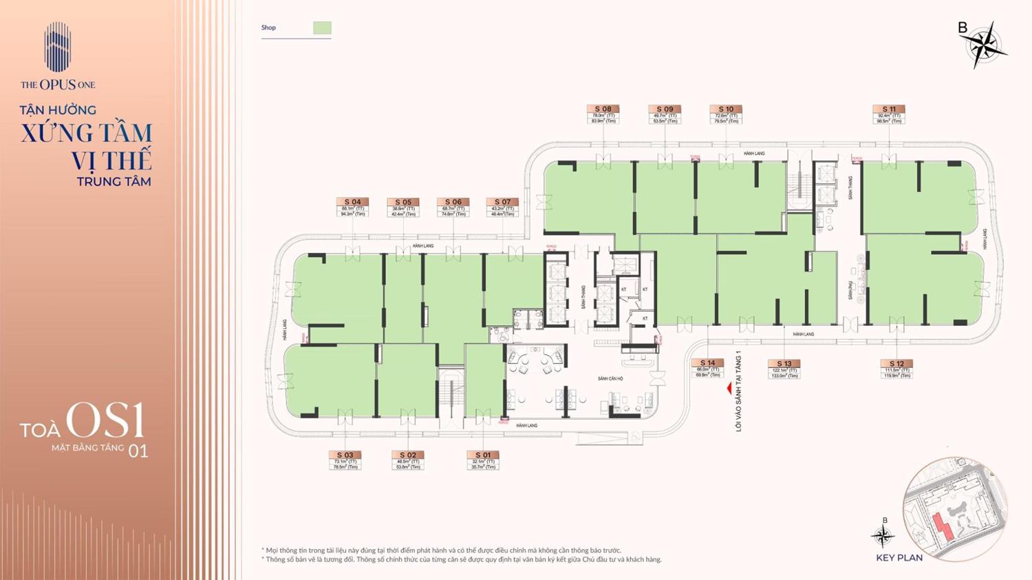 Mặt bằng tầng điển hình