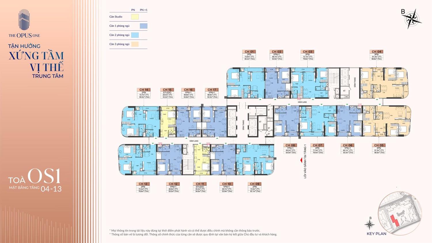 Mặt bằng tầng điển hình