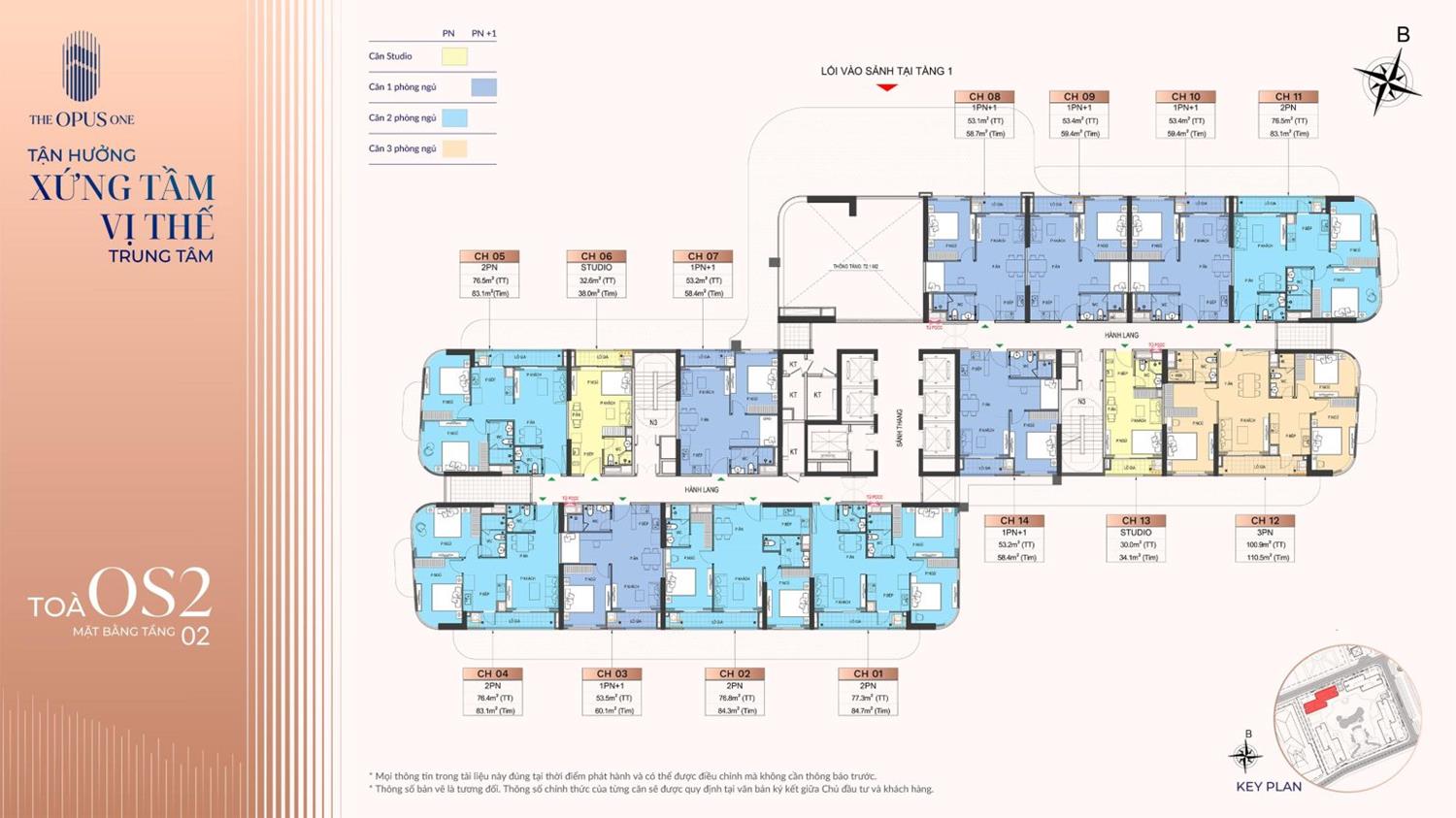 Mặt bằng tầng điển hình