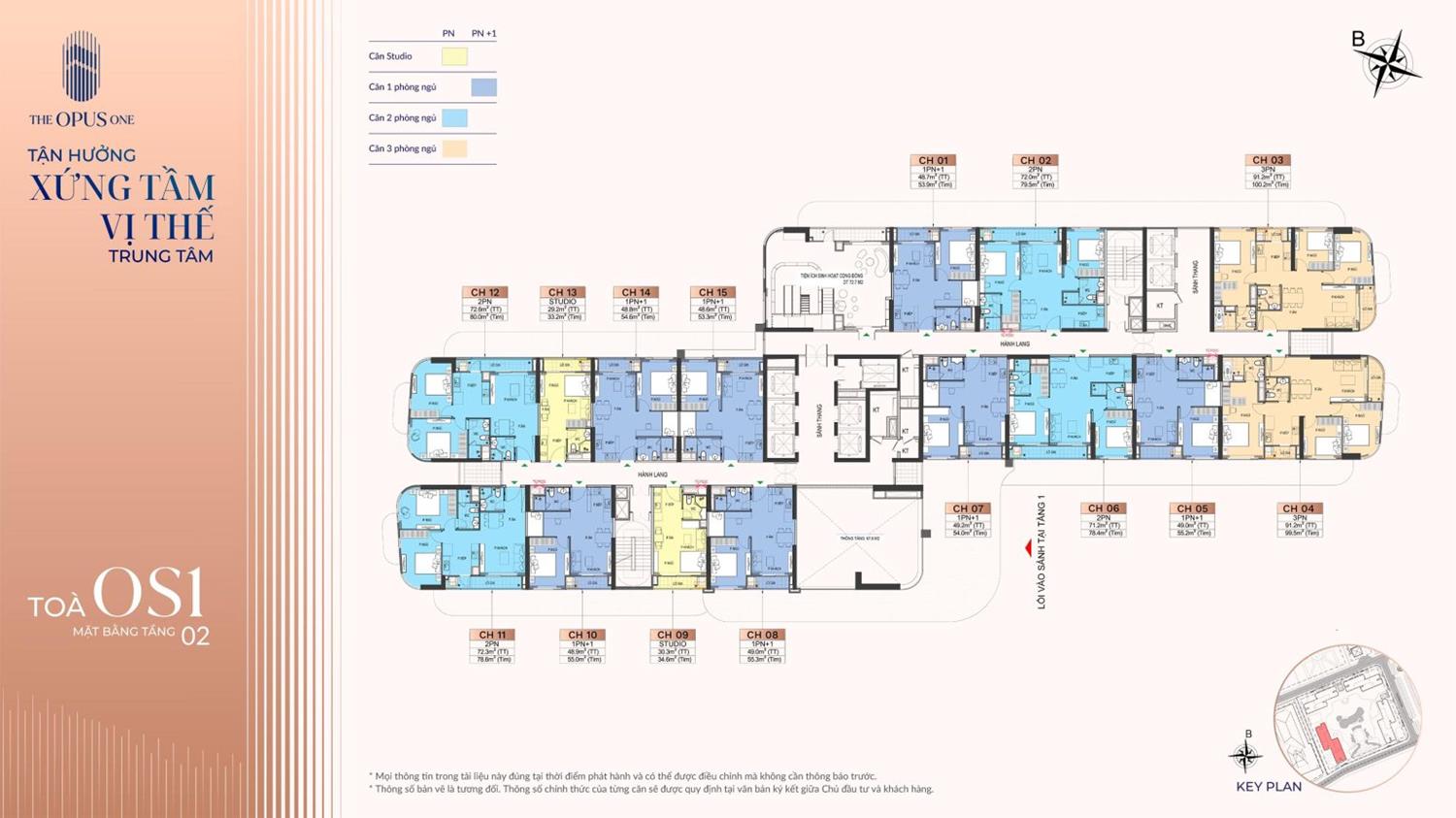 Mặt bằng tầng điển hình