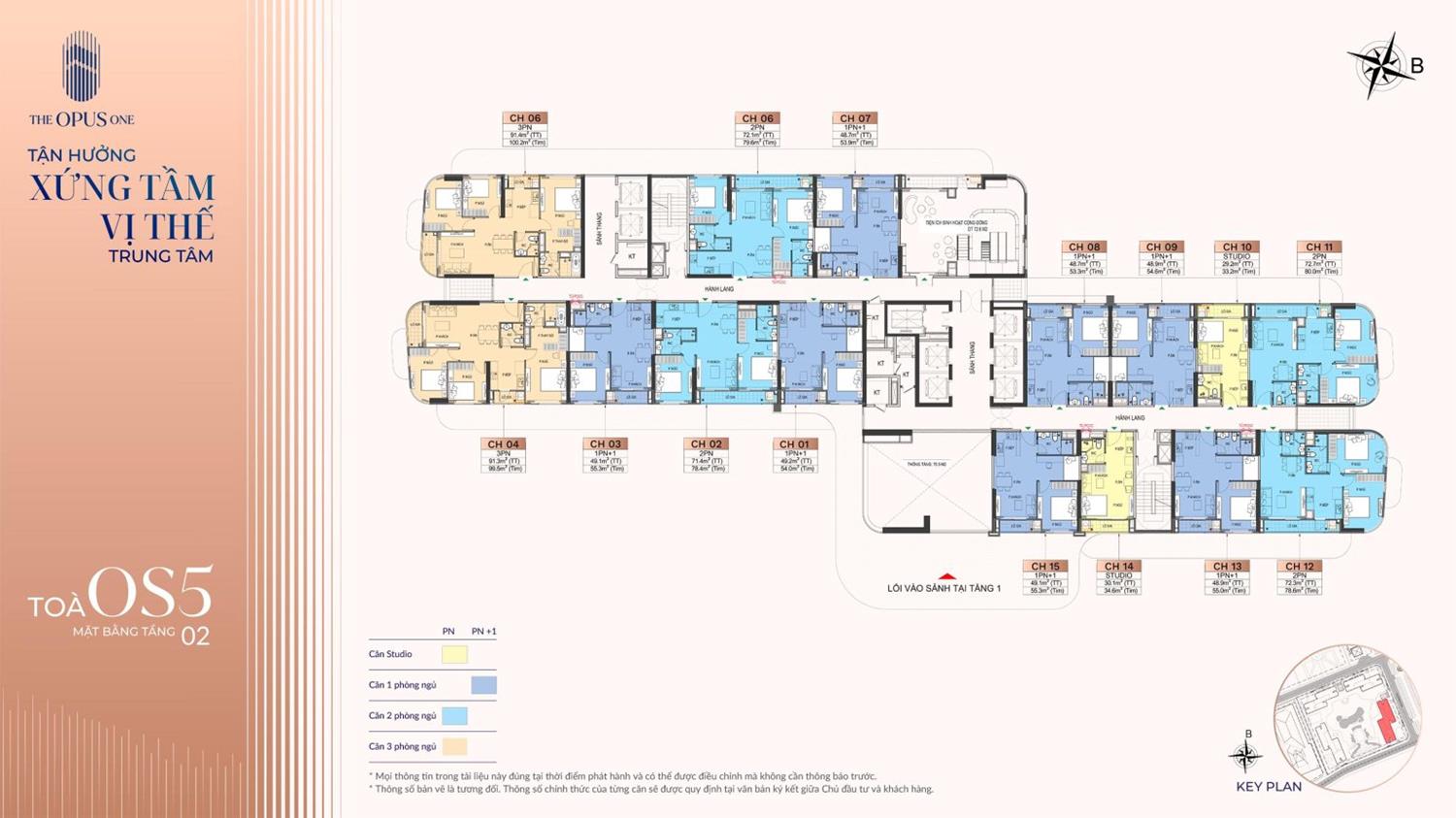 Mặt bằng tầng điển hình