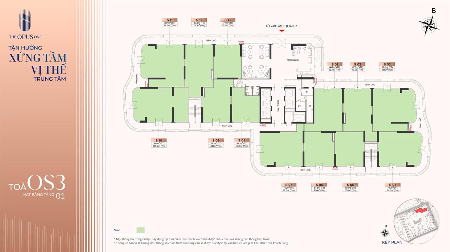 Mặt bằng tầng điển hình