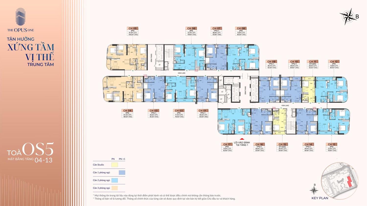 Mặt bằng tầng điển hình