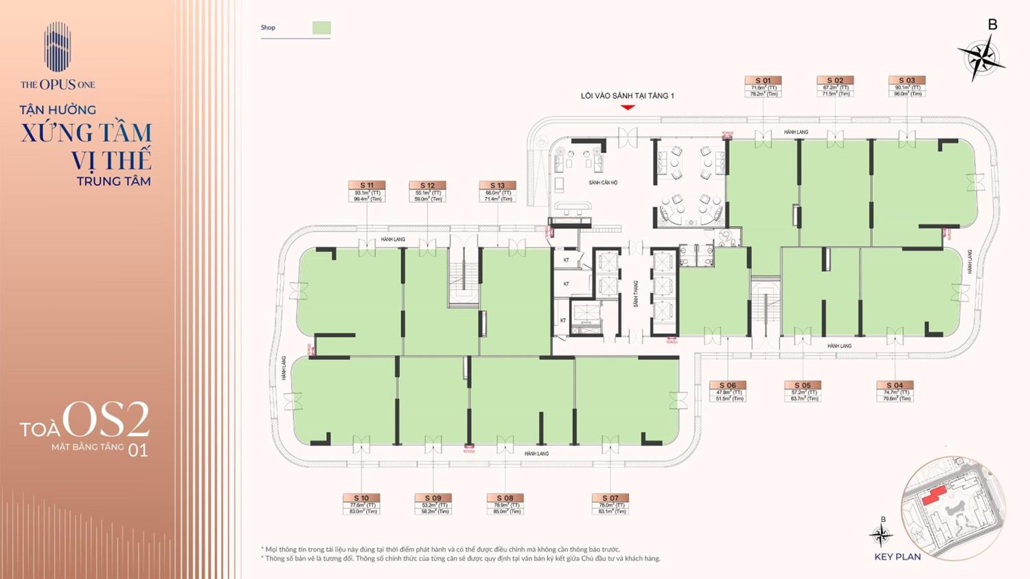 Mặt bằng tầng điển hình